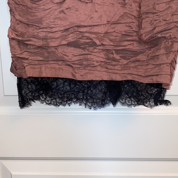 BCBG MAX AZRIA [size 4] mini dress in champagne rose colour - Picture 3 of 8